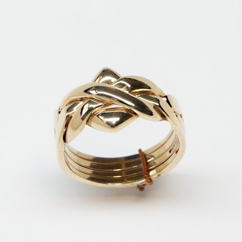 9ct Gold Puzzle Ring